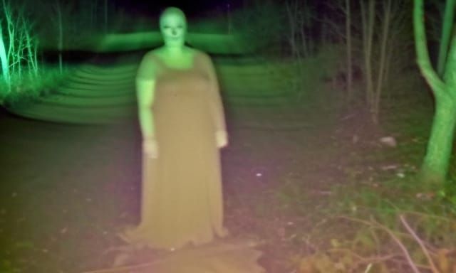 Ethereal Trailcam Footage of Unexplained Ghostly Figure