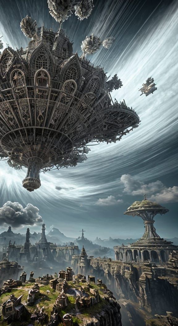 Algebra in the Clouds: Art Nouveau Dystopia