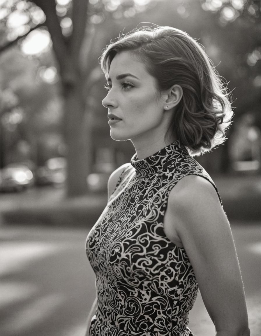 Mod girl

A young woman in 1960s mod fashion is captured in ...