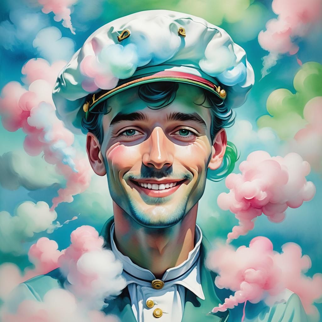 Portrait of Young Sailor man