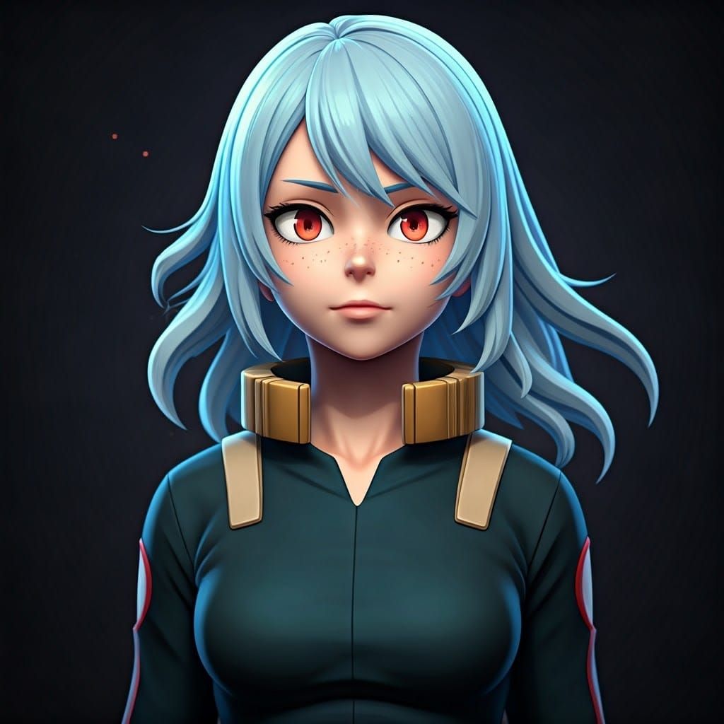 Eri From My Hero Academia in 3D Anime Art