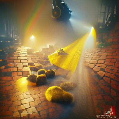 Enchanted Yellow Brick Road to Emerald City