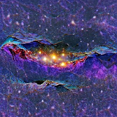 Conceptual Art of the Universe's Edge