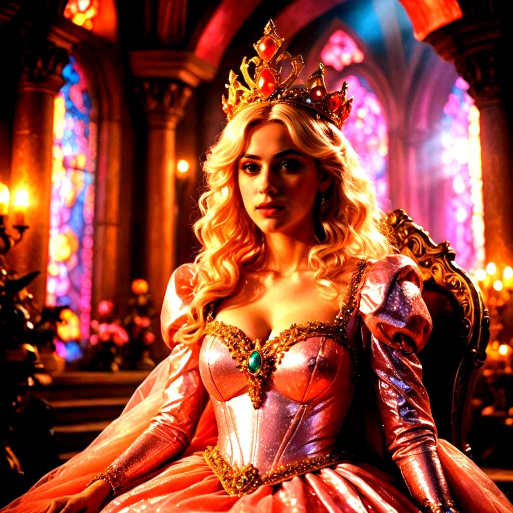 Princess Peach Cinematic Film Still
