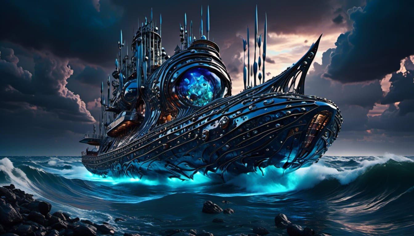 Futuristic Ship