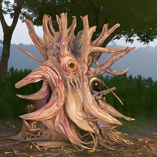 Lovecraftian Horror: Grotesque Galactic Entity in 4K