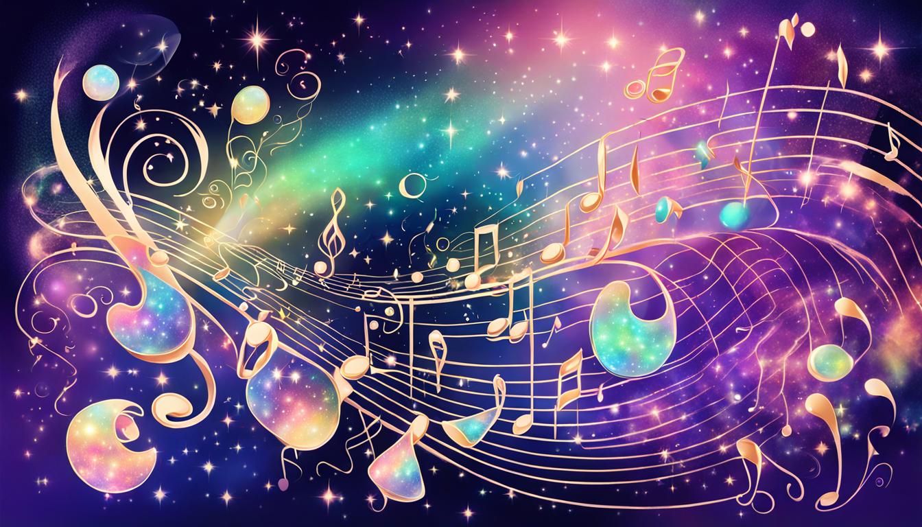 Bio Art: Technicolor Galaxy Fairyscape in Nouveau Pastel