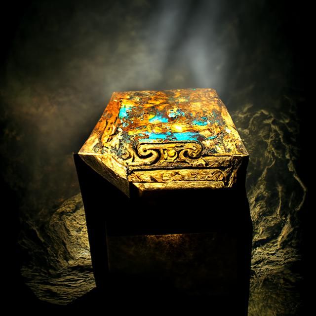 Pandora's Box in Ghostly Light: 3D Rendering