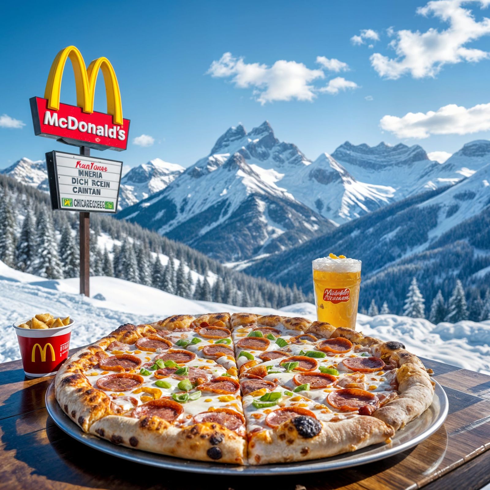 Surreal Chicago McDonald's Stream in Ultra High Resolution