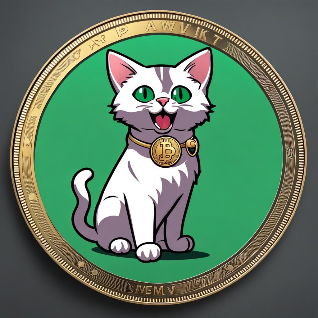 Pawsperity Meme Coin Featuring a Cat