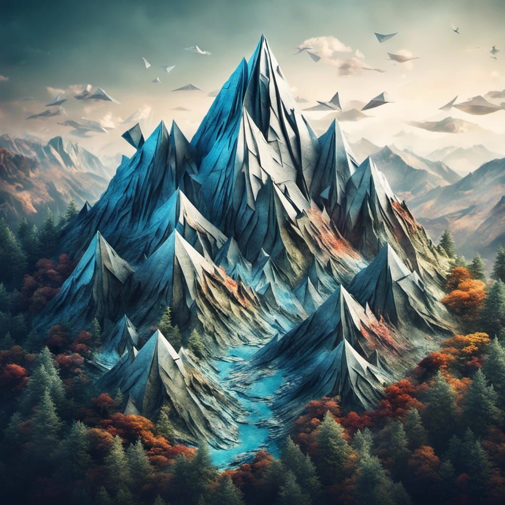 Origami Mountain
