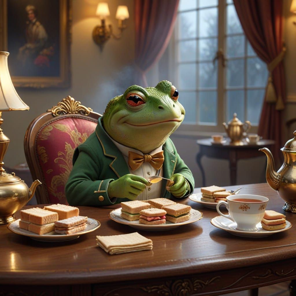 Mr. Toad's Astonishing Tea Time: Pixar Concept Art