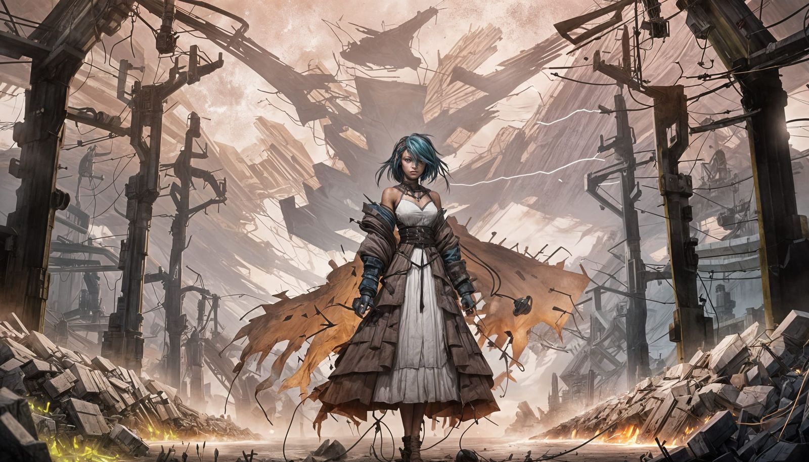 Monster Ahsoka as Frankenstein, Steampunk Style