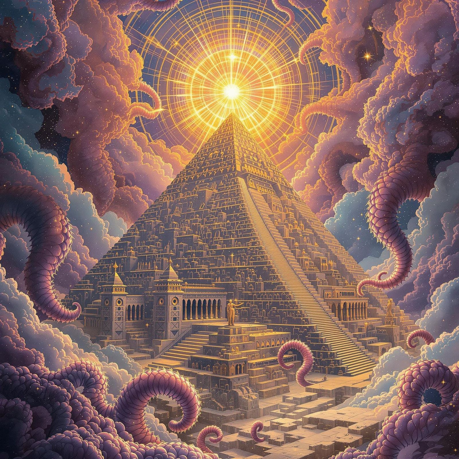 Nephilim Pyramids: Fractal Temples of Ancient Futurism