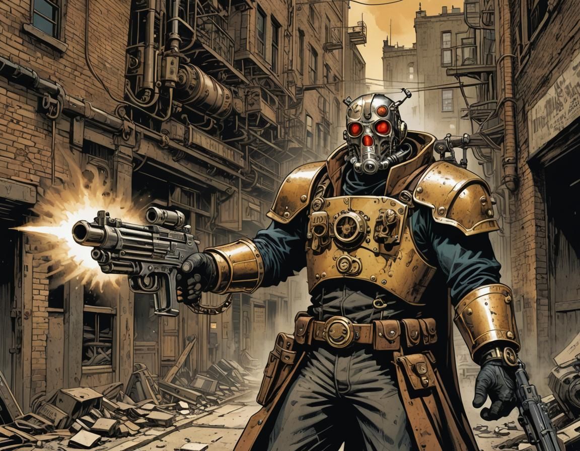 Robocop Steampunk edition