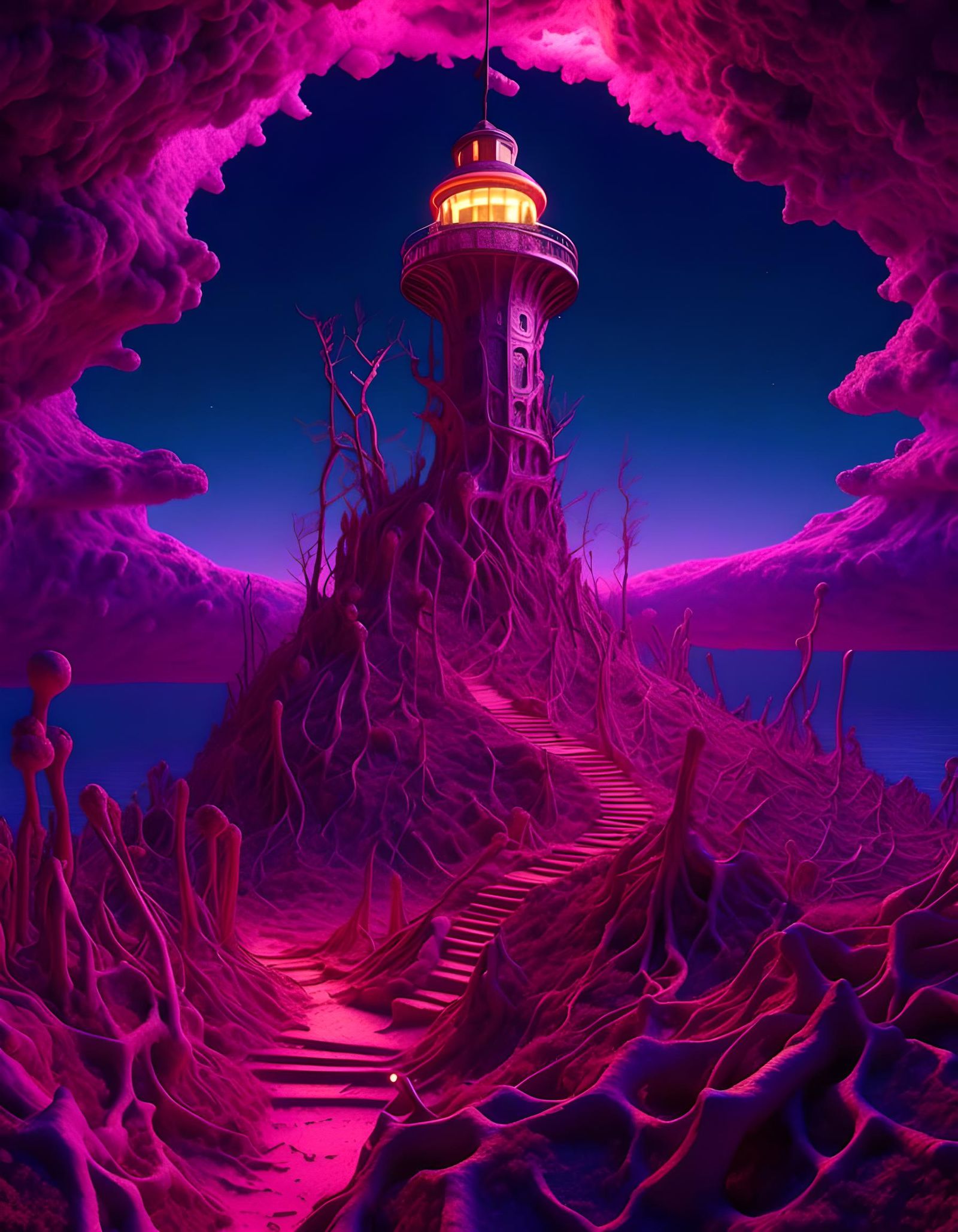 Alien Lighthouse