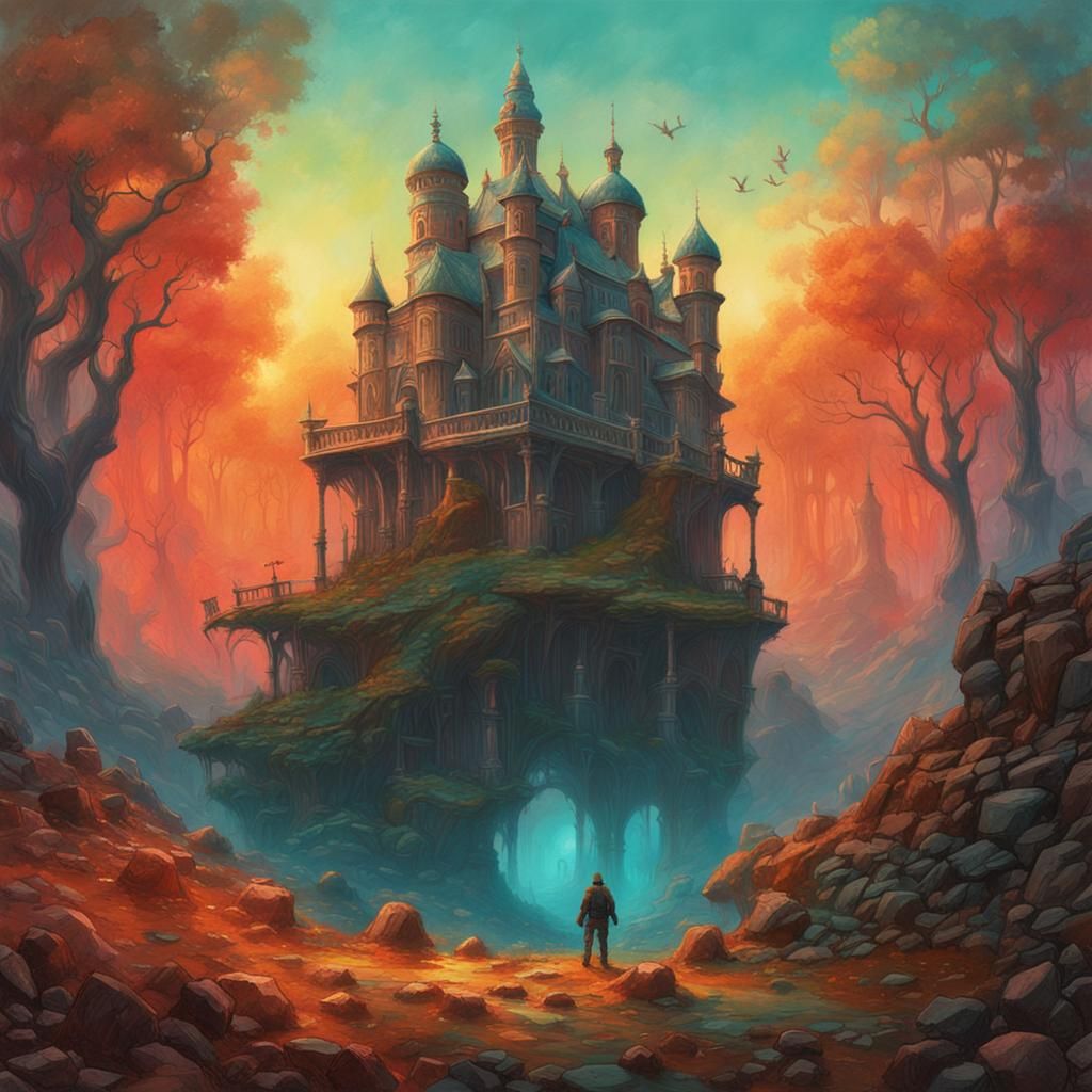 Terragenous Figure in Fortnite Art Style