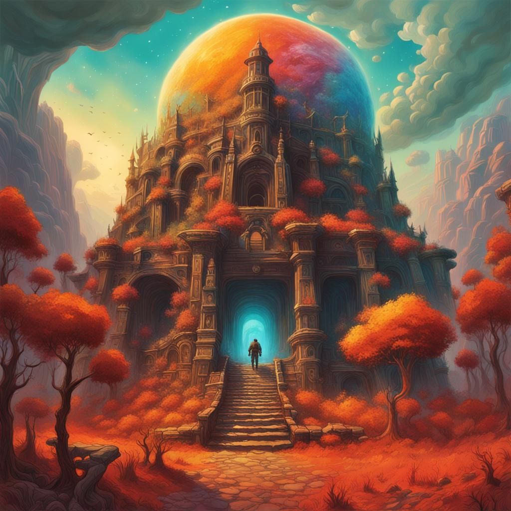 Colorful Fortnite Character in Faded Polaroid Style