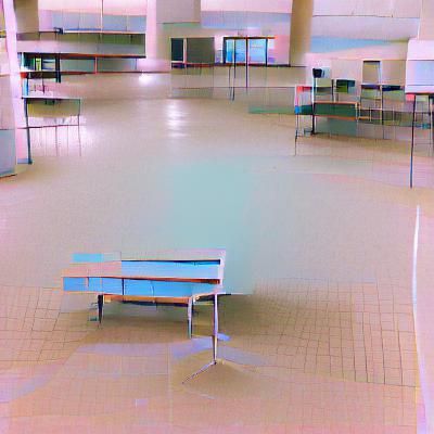 Abstract Empty Canvas: Awaiting Inspiration