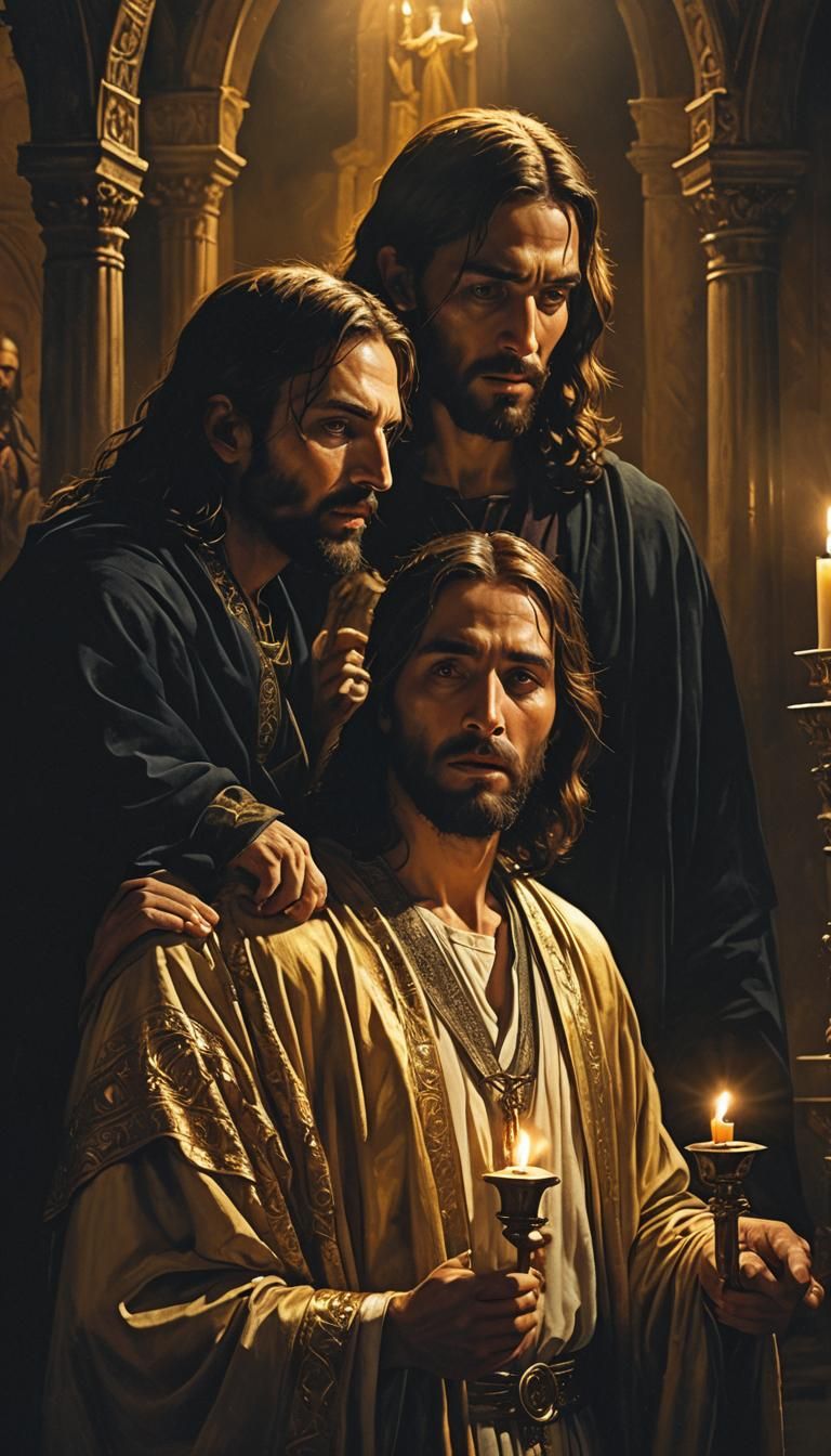 Judas and Jesus: Gothic Realism in Candlelight
