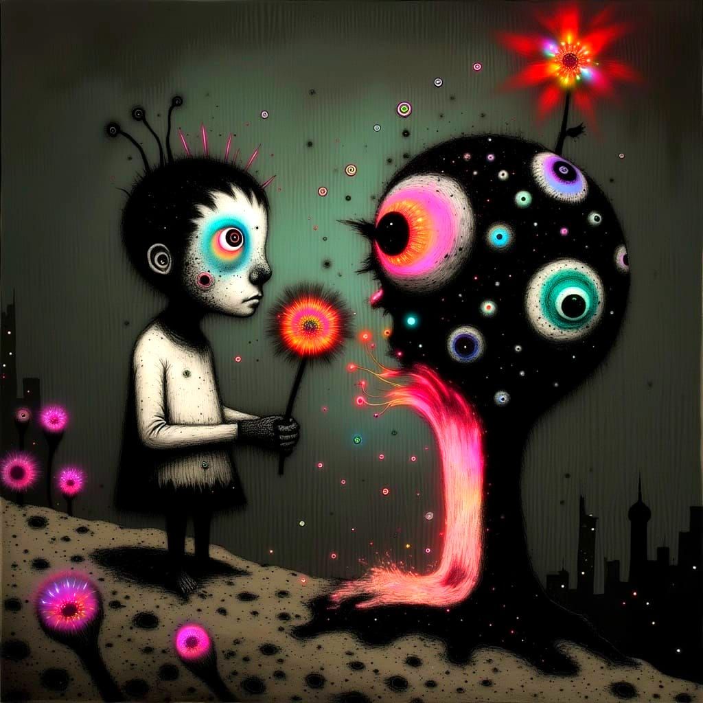 Surreal Doctor's Dilemma in a Haunting Dream