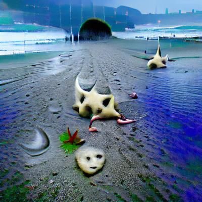 AI Generated Image from Empty Prompt