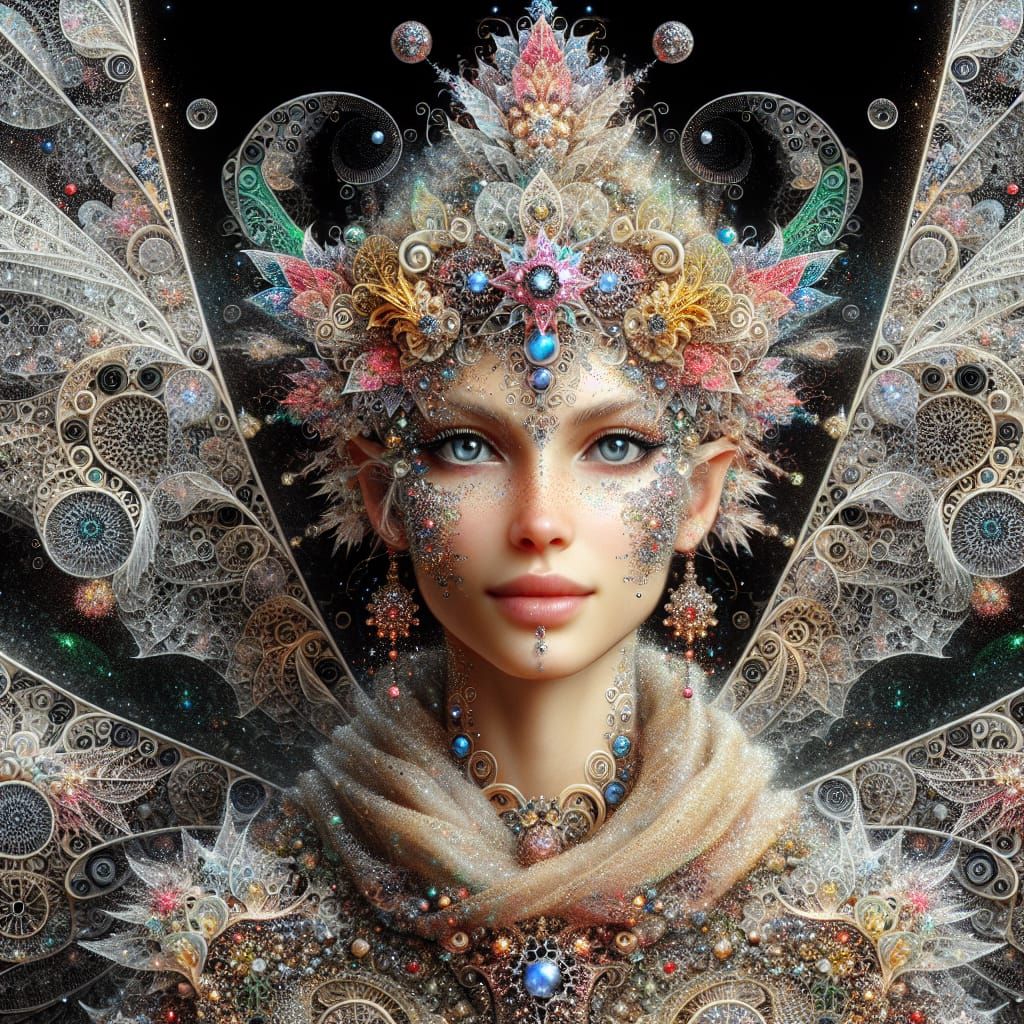 🧚‍♂️ Lace Fractal Wings 🧚‍♀️