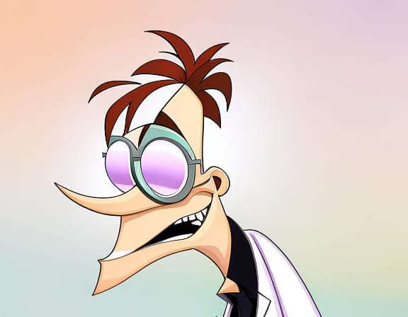 Dr. Doofenshmirtz Cartoon Character