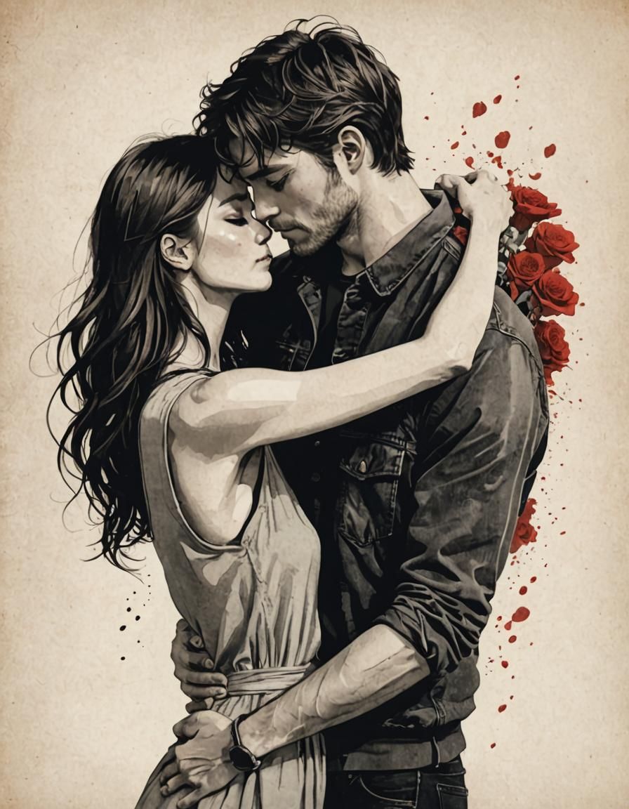 Symbolic Embrace: An AI Interpretation