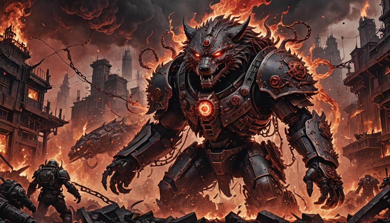 Khornate Titan "Sanguis Morsus"