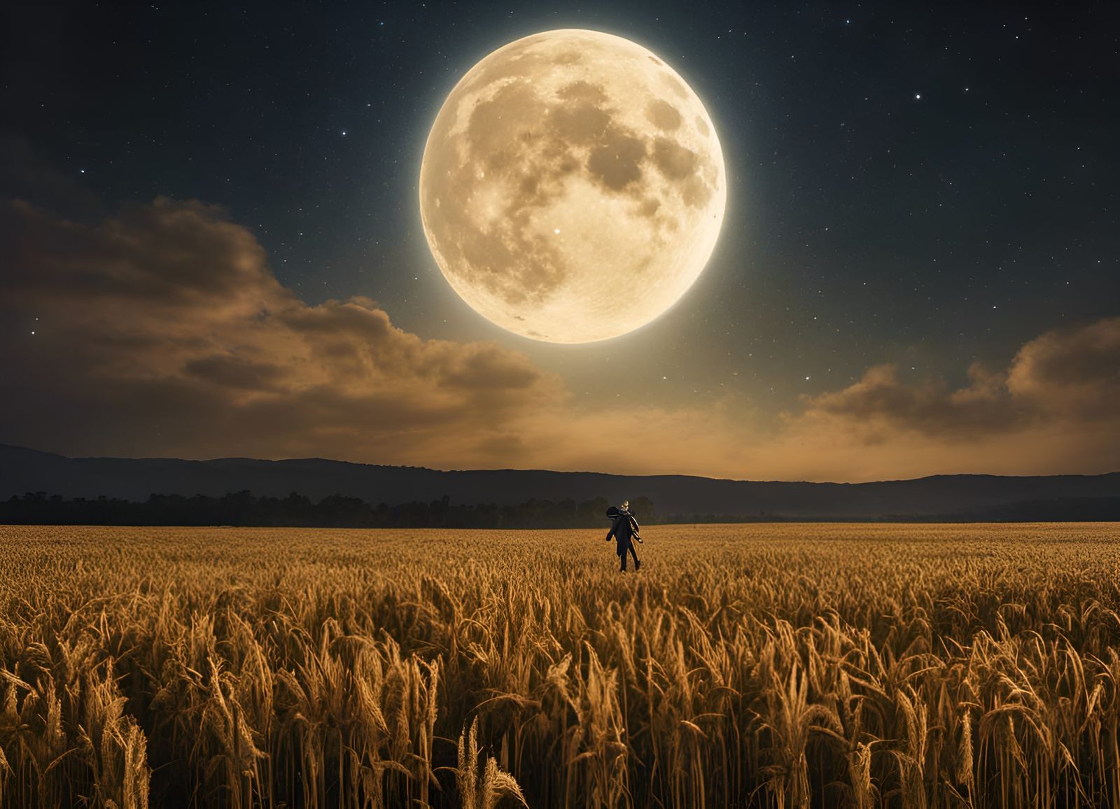 Scarecrow in Starry Field: Astrophotography in 16K