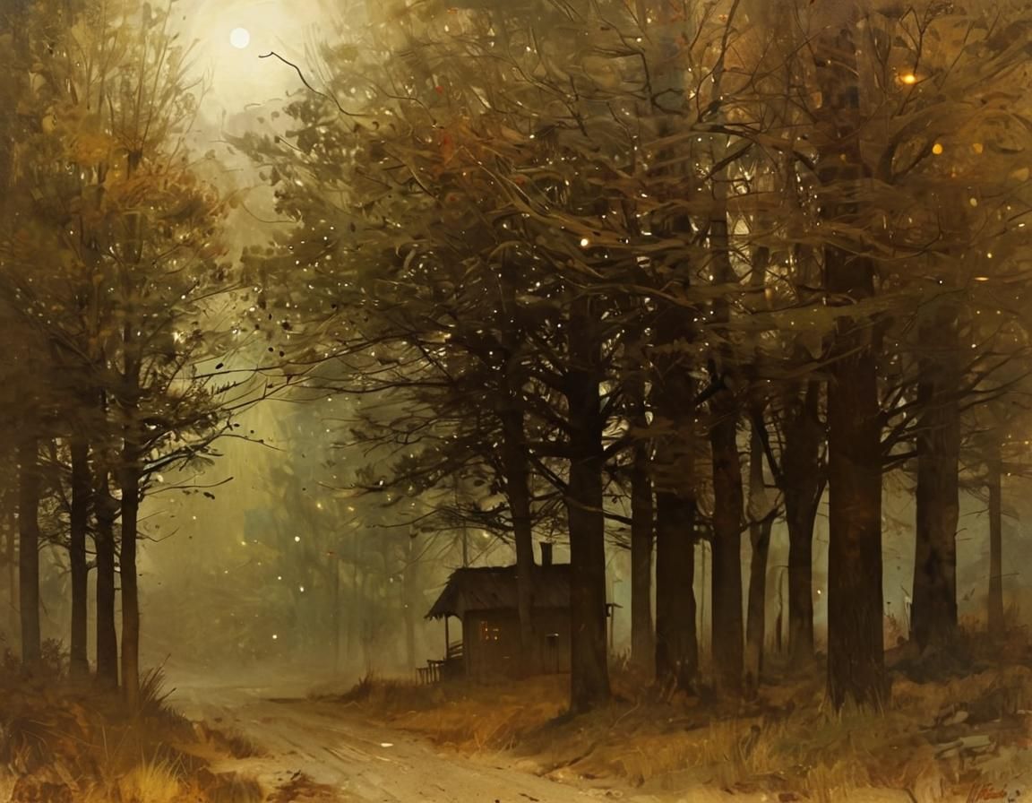 Dawn Breaks Through Night Sky: Inspired by Eugen Chisnicean ...