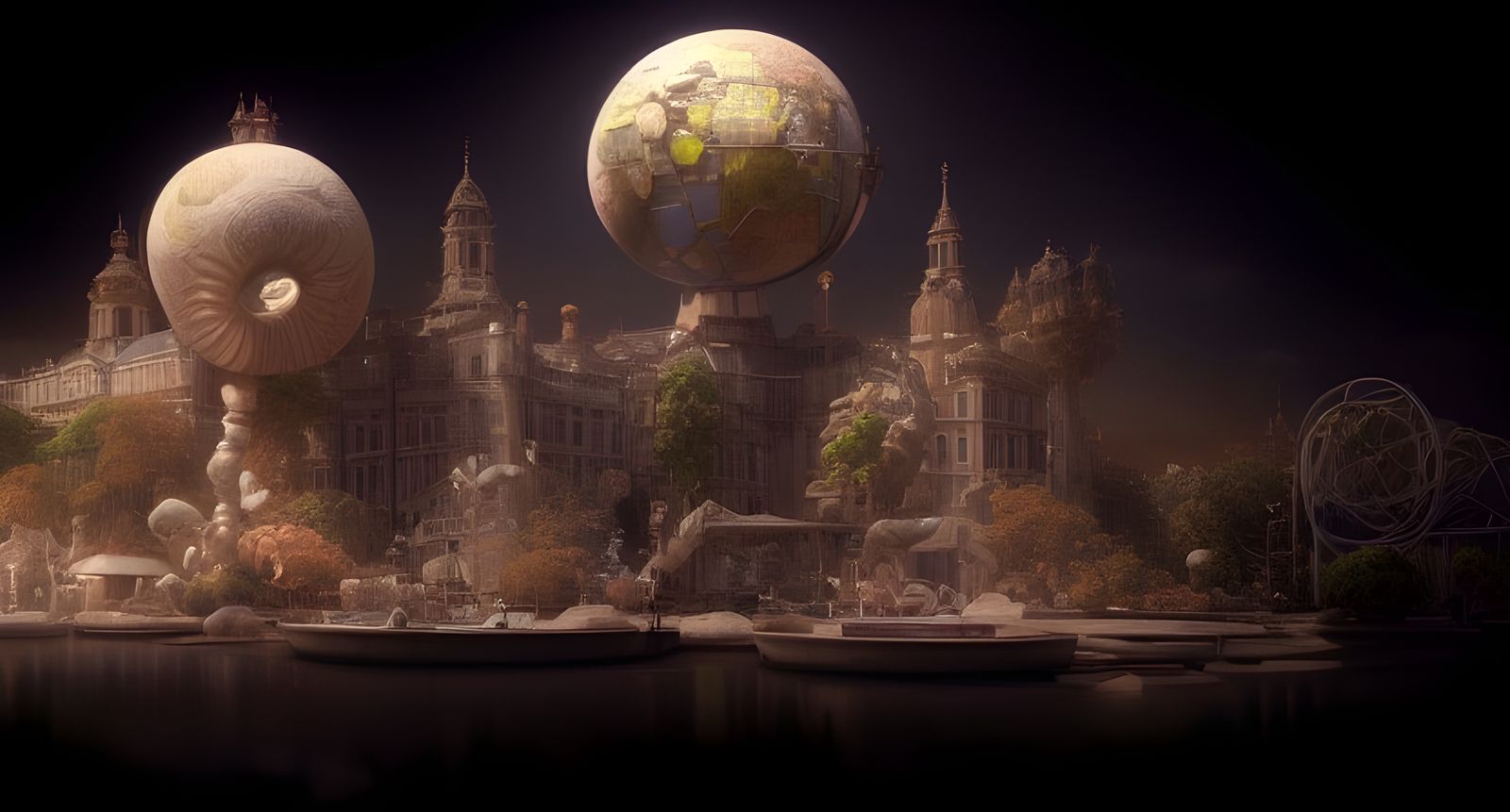 Intricate 'World Based on Love' Digital Art