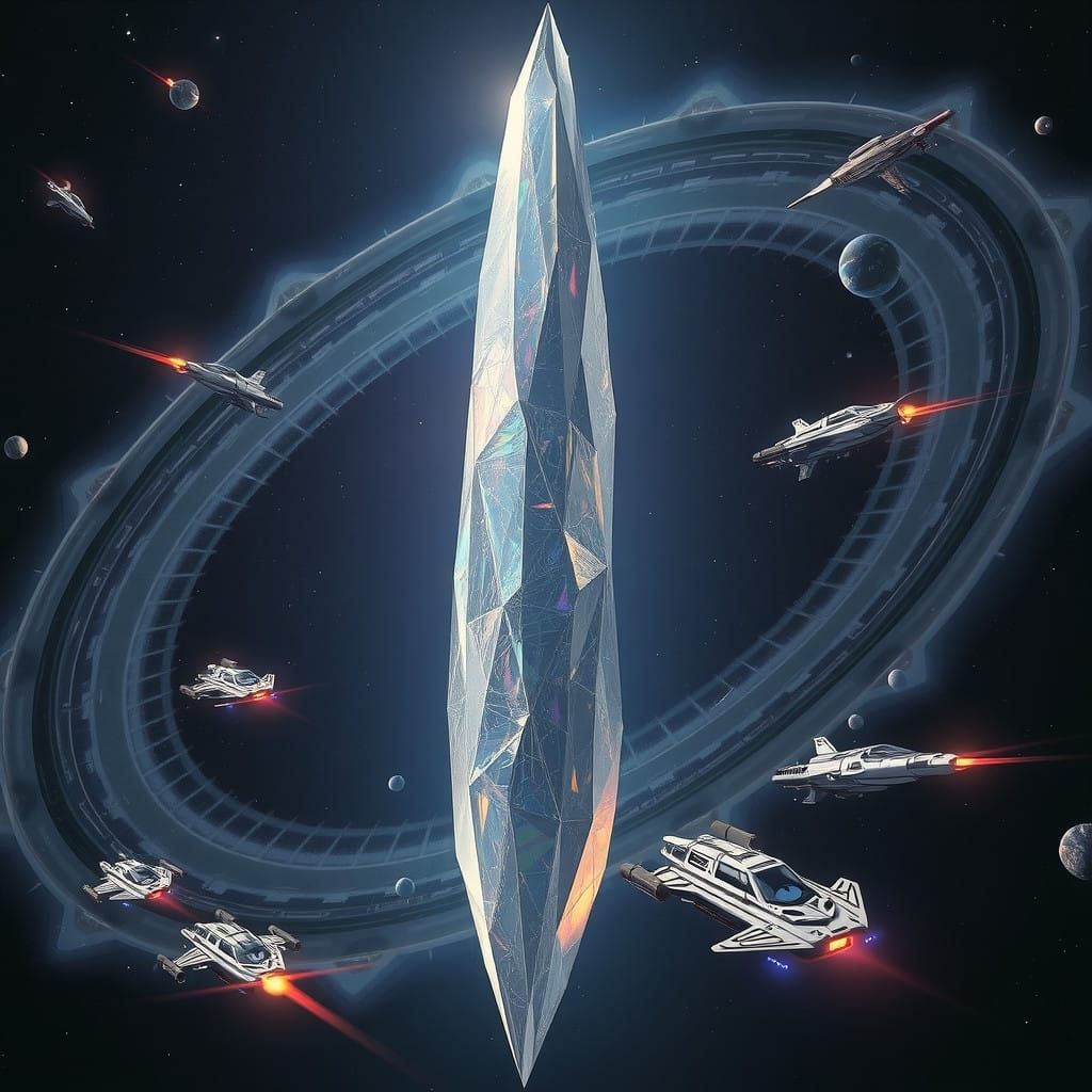 Surreal Space Monument Radiates Ethereal Energy