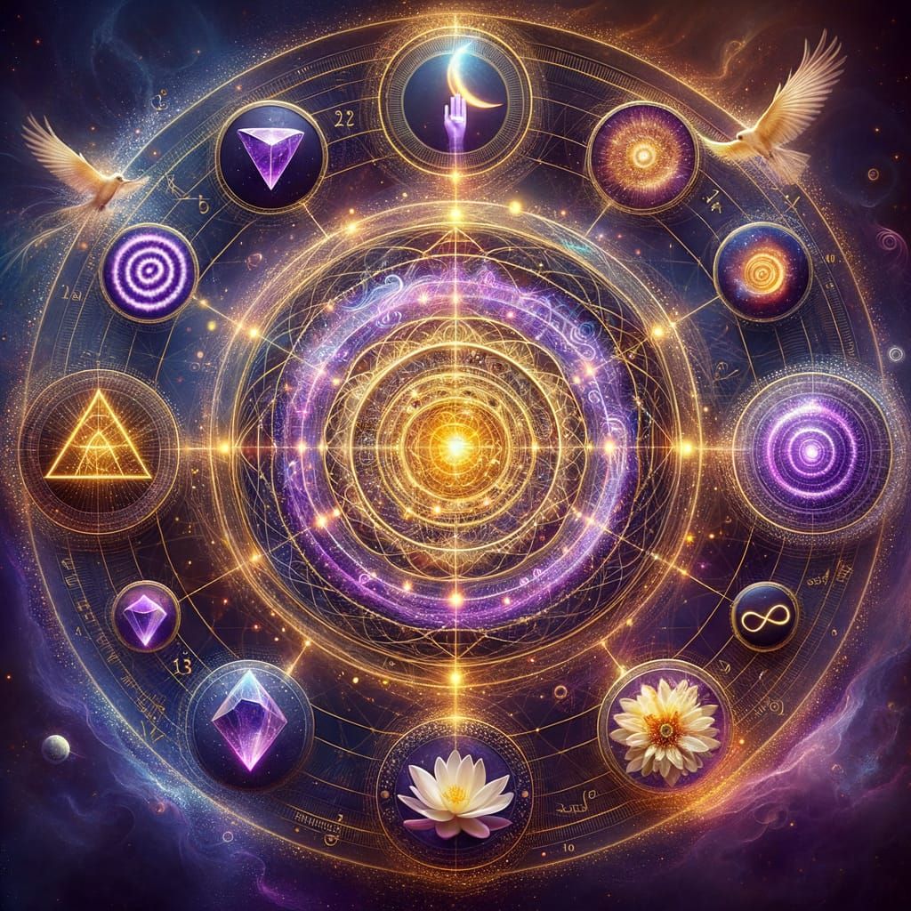 Sacred Geometry Cosmic Consciousness Illuminated