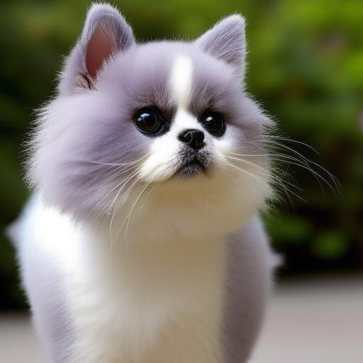 Adorable Fluffy Kitten Concept Art in 8K