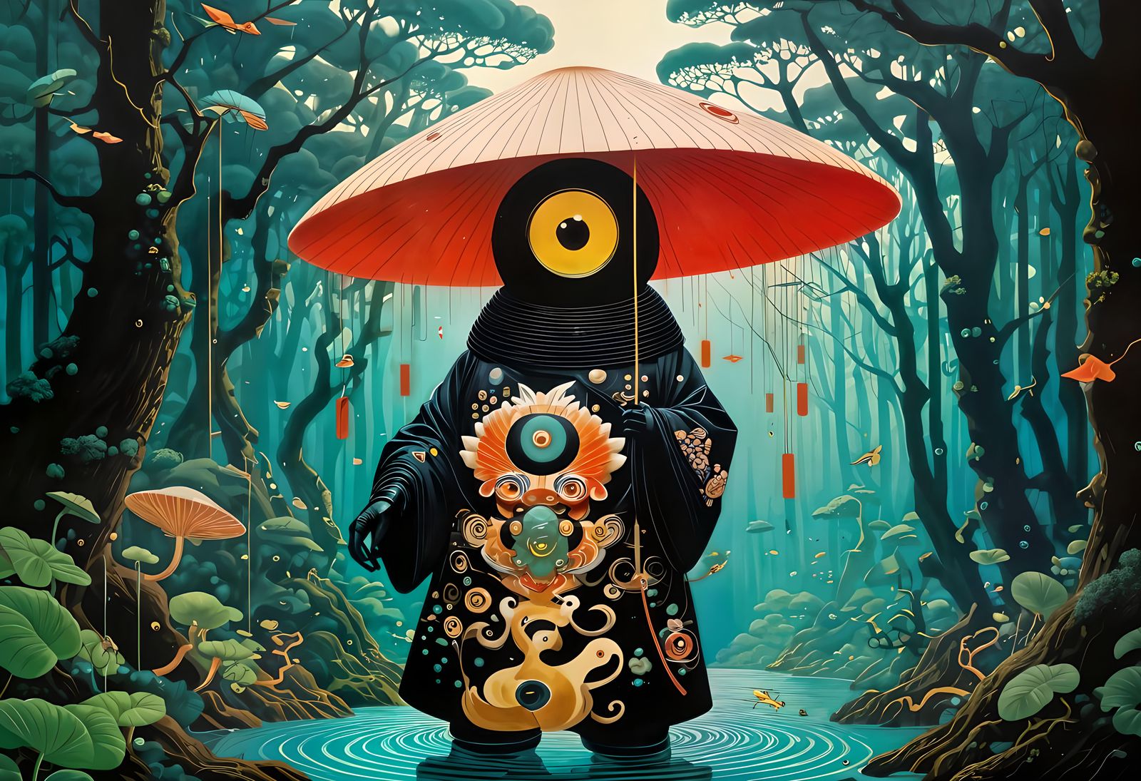 Japanese Pop Surrealism Anthropomorphic Creature