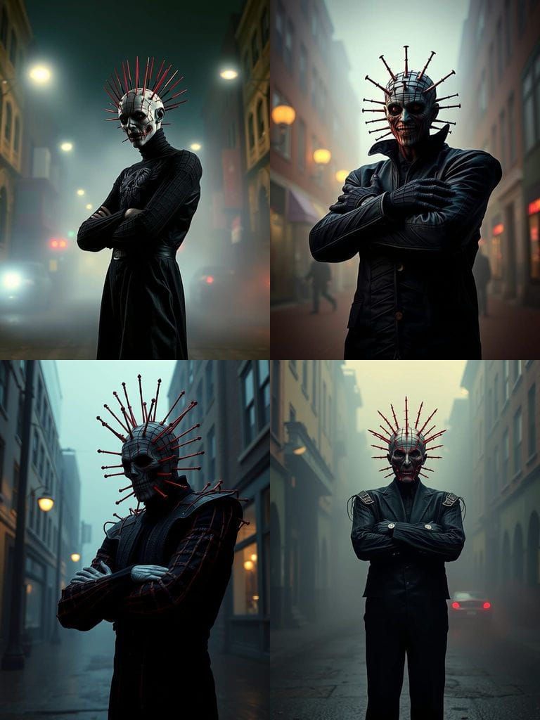 Pinhead In Foggy Streets, Horrorcore Style