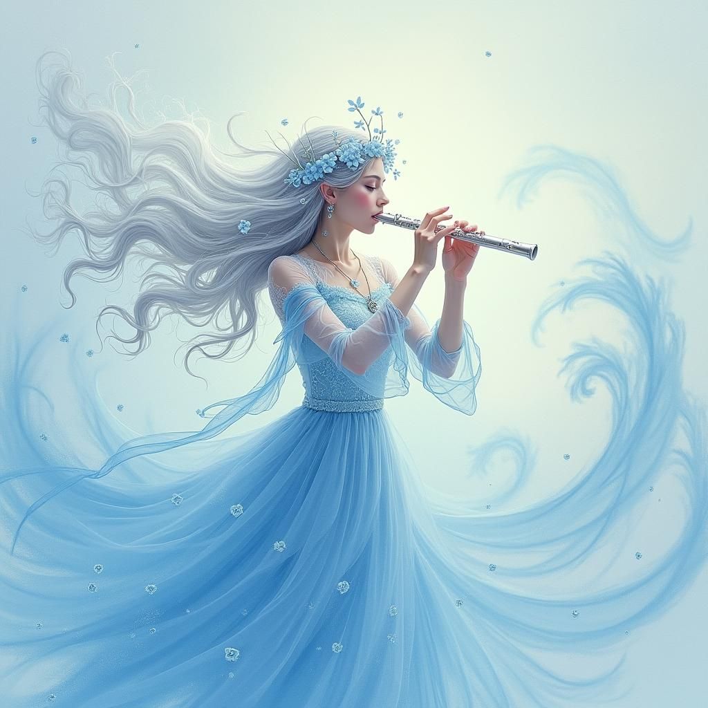 Melody of the Frost: The Ice Enchantress