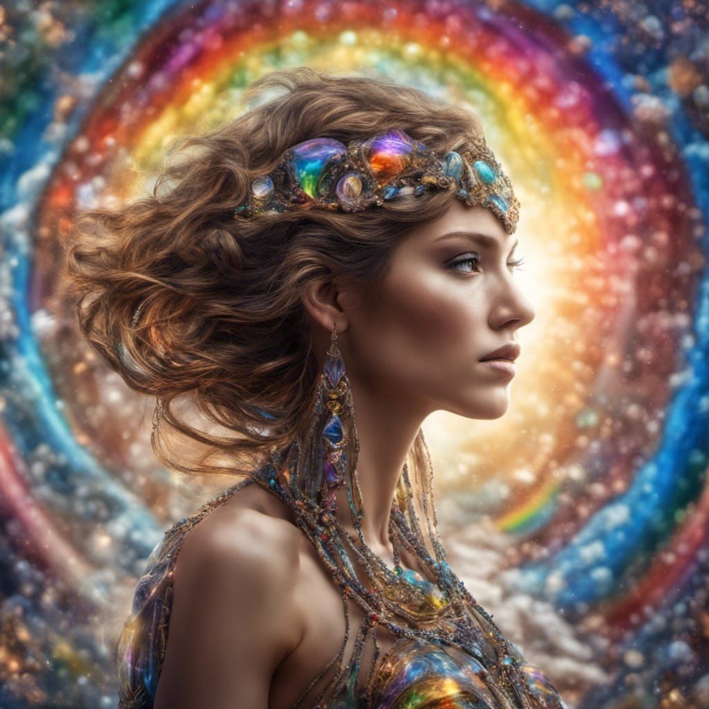 Atlantean Goddess (1st ever AI Creation)