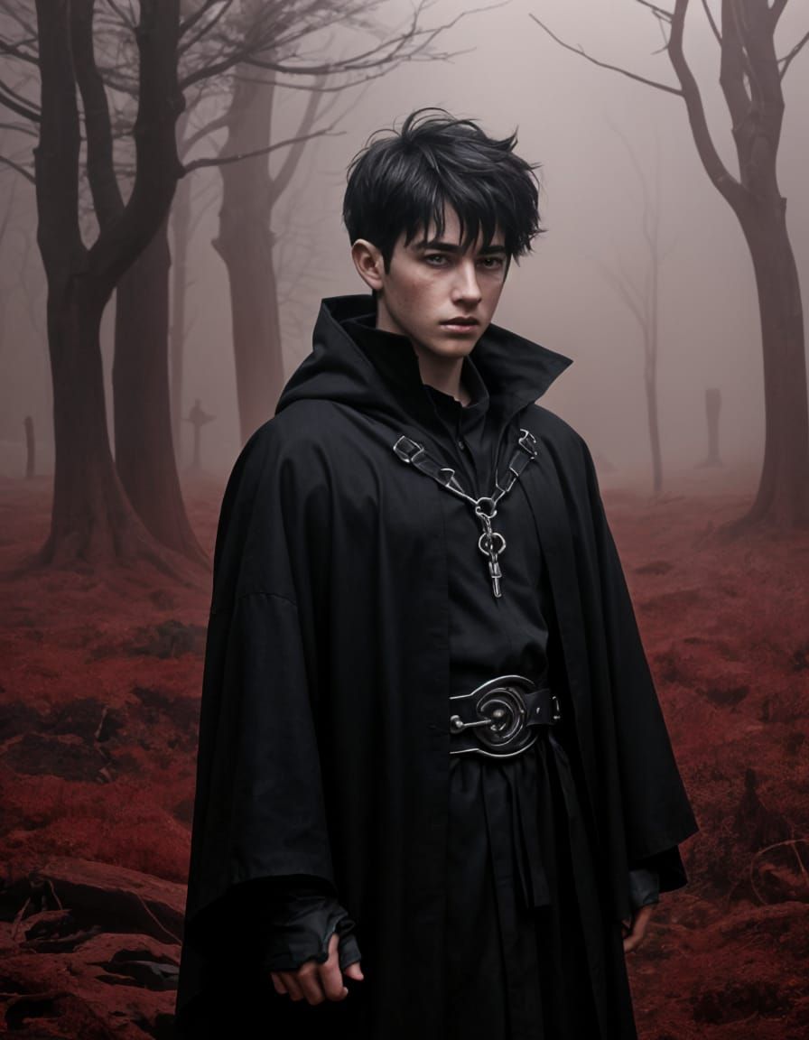 Teenage Blood Seer Portrait