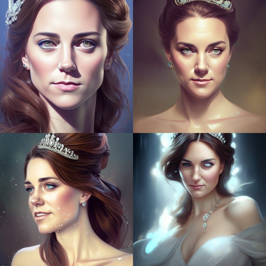 Princess Portrait in Artgerm Style, 8K