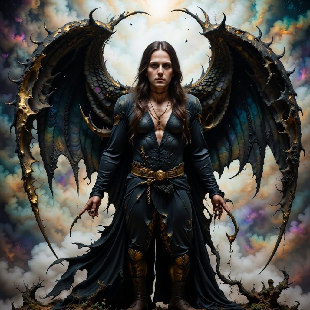 Ozzy Osbourne Receives Angel Wings in Hyperkraximalismus Sty...