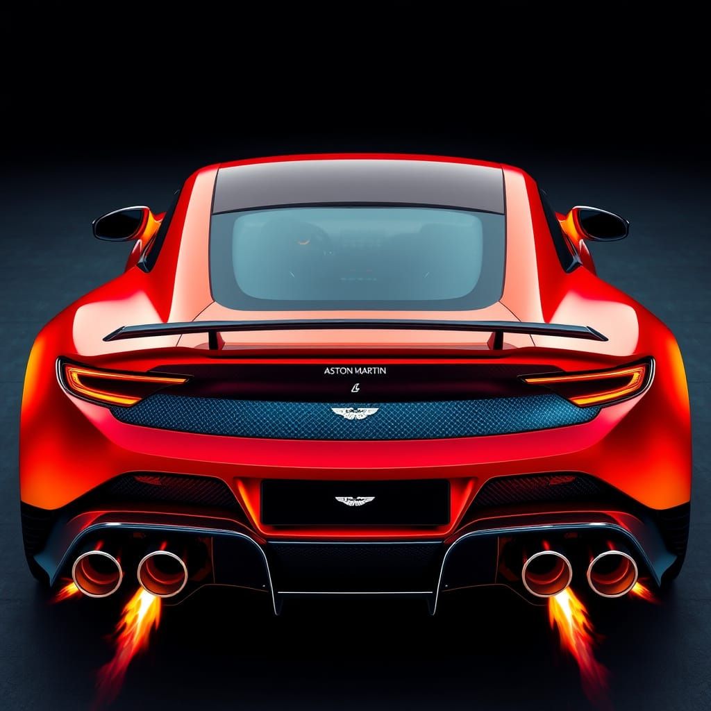 Cyberpunk Aston Martin Valhalla with V10 Engine and Inferno ...