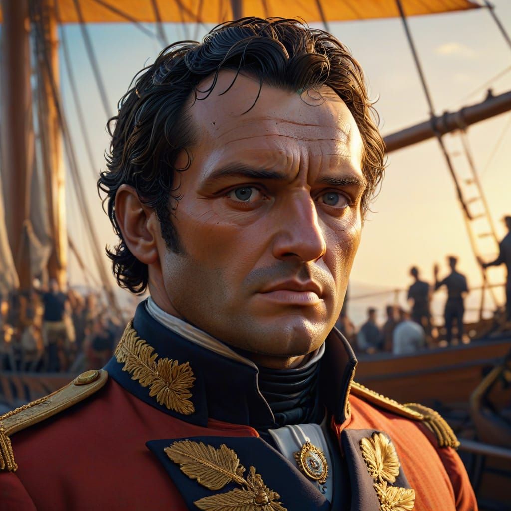 Napoleon Stands Proud on the Cutty Sark