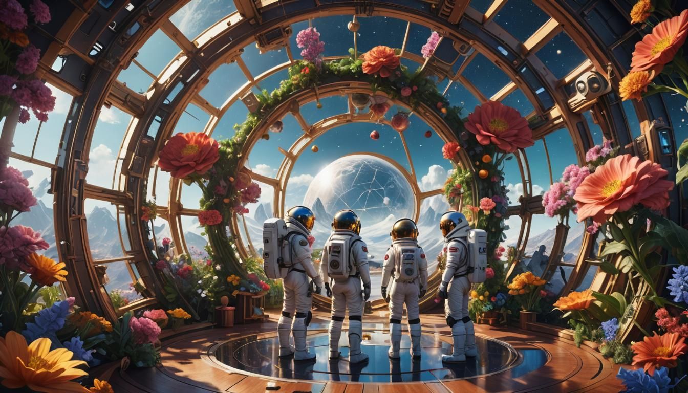 Family Astronauts Holiday at Space Dome