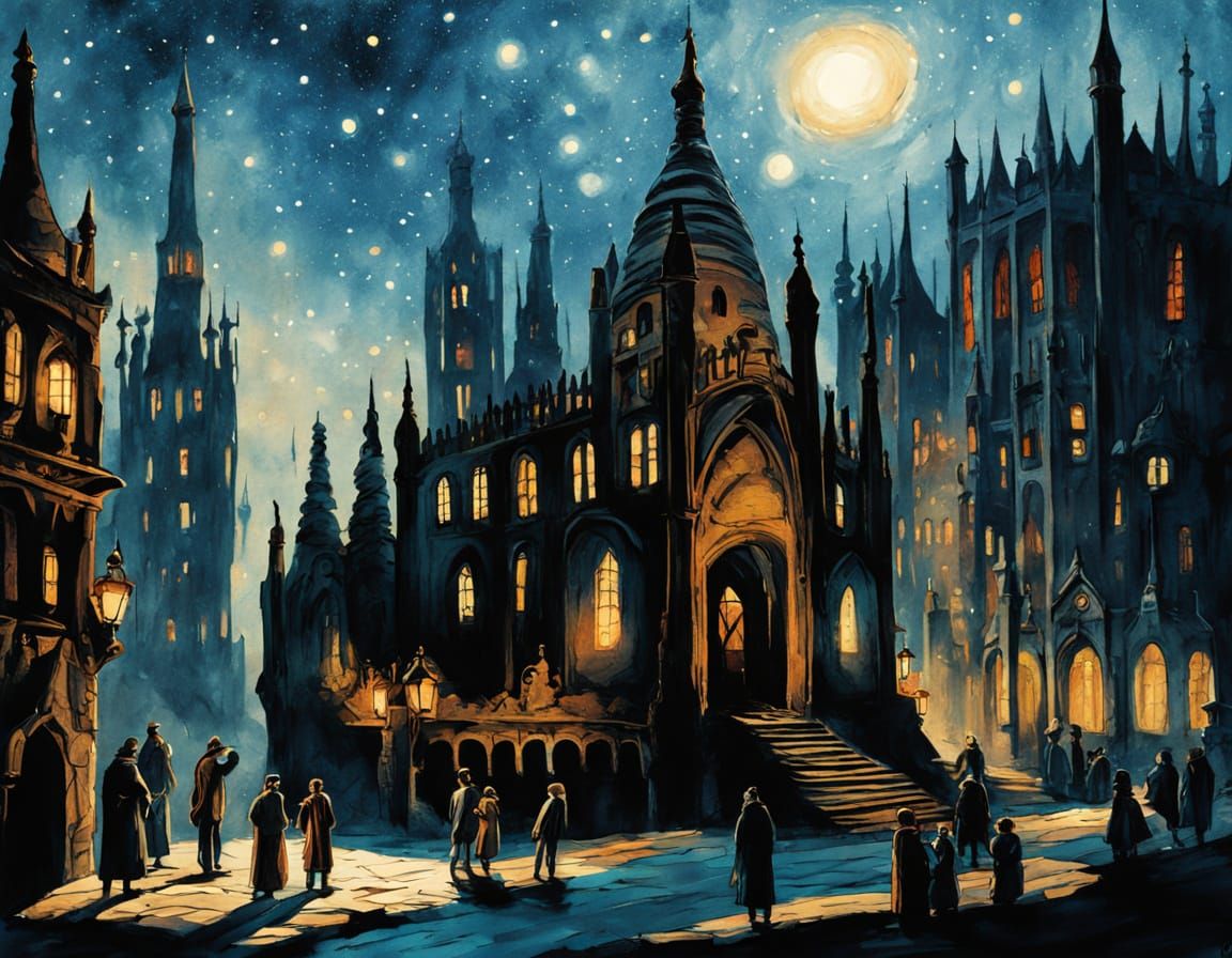 Moebius Style Starfall Remembrance Ceremony