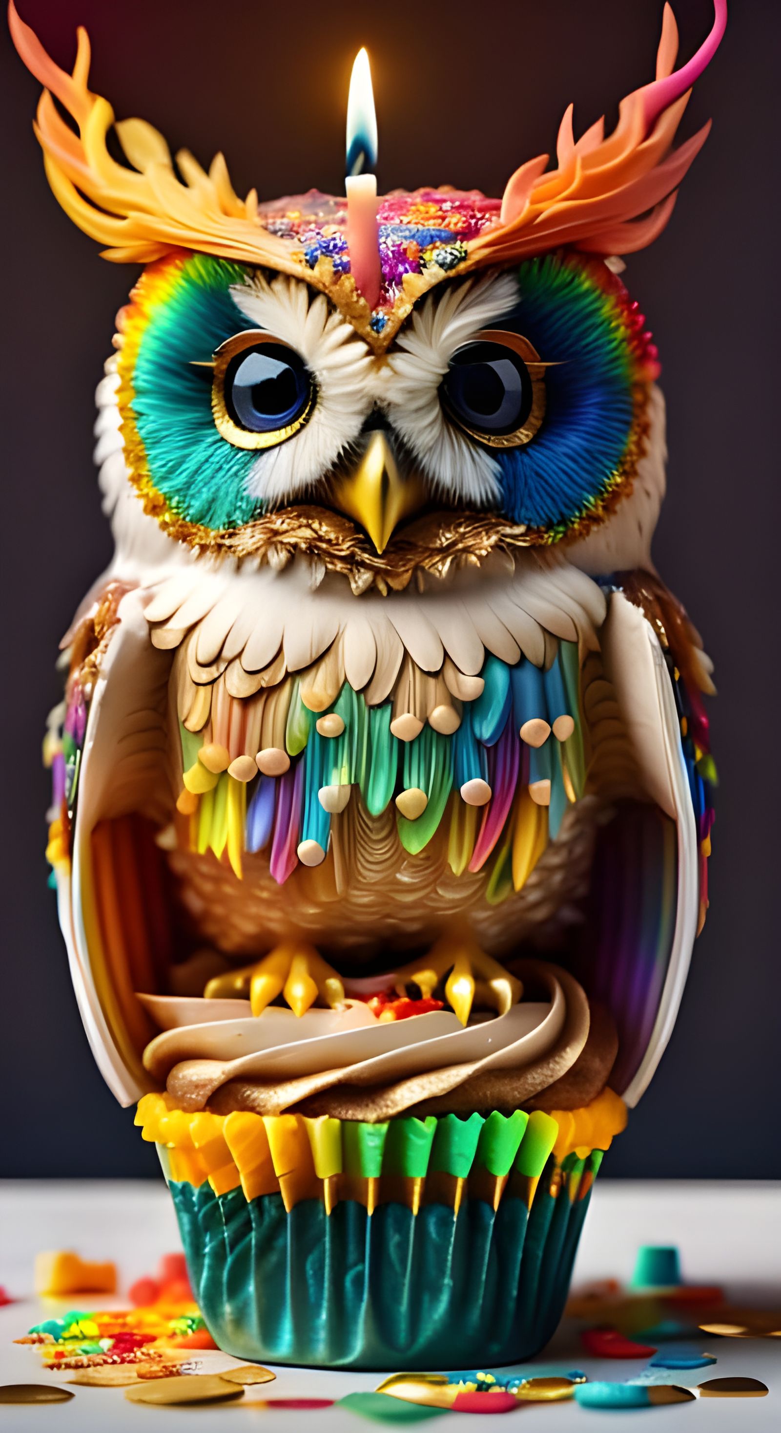 CUPCAKE OWL