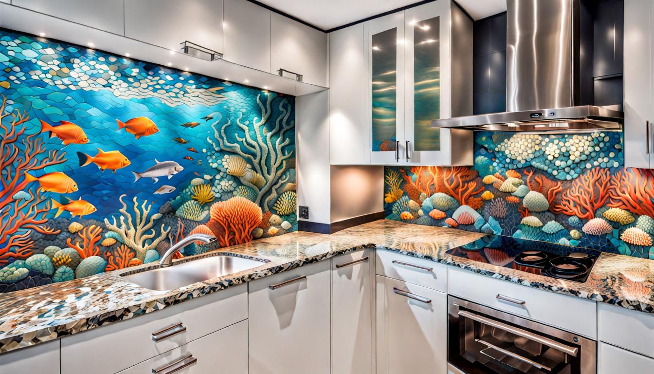 Vibrant Mosaic of Underwater Marine Life