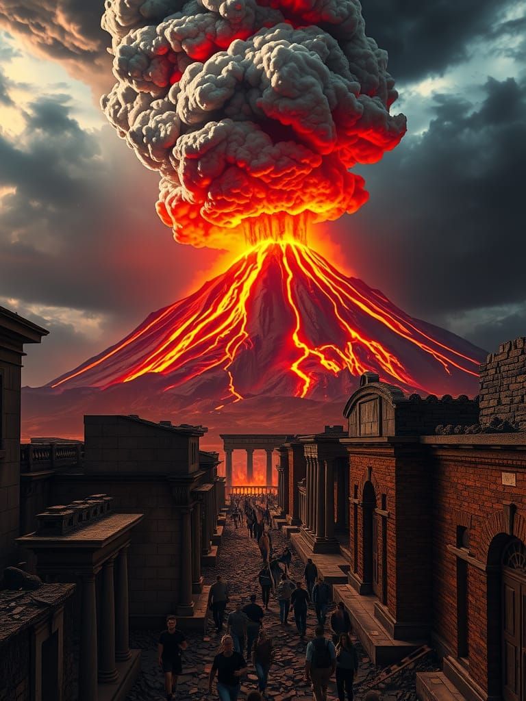 Vesuvius Erupts: Apocalyptic Destruction of Pompeii